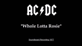 AC-DC - Whole Lotta Rosie (Live in San Francisco 1977) Soundboard