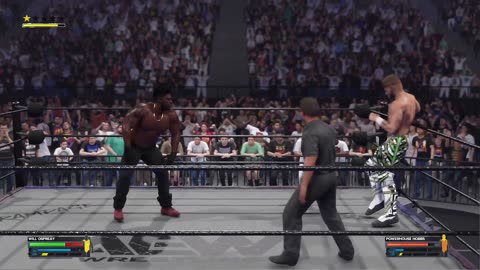 BlackMonkTheGamer - WWE 2K24: AEW Hobbs VS Ospreay