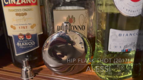 Hip Flask Shot (2017) by LPWK and Paolo Gerosa for Alessi