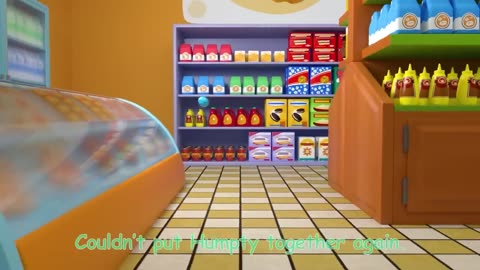 Humpty Dumpty Grocery Store | CoComelon Nursery Rhymes & Kids Songs