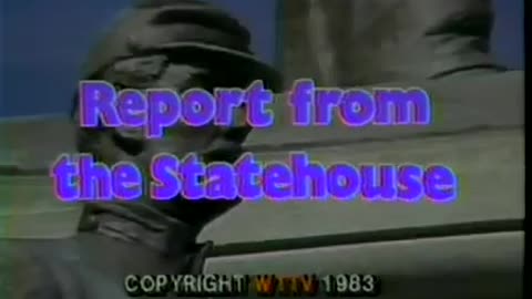 February 1983 - 'Report from the (Indiana) Statehouse' w/ John Mutz WTTV (Program #725/Edited)