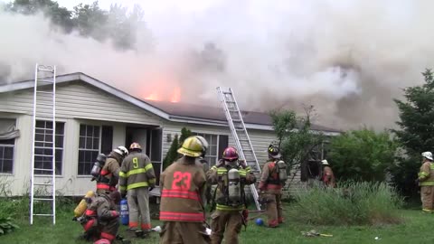 House Catches Fire BUT Firefighters Couldn't Put It Out!