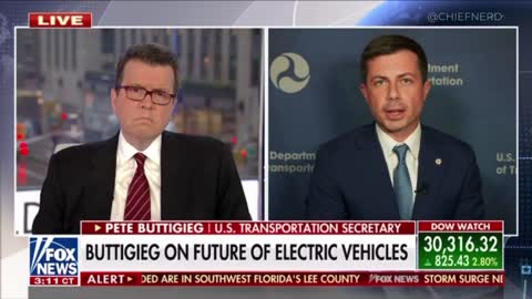 Pete Buttigieg Says EV’s Can Be Used as Home Generators in Areas w/ Power Outages.