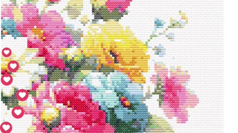 The Glass Garden Cross Stitch Pattern by Welovit | welovit.net | #welovit