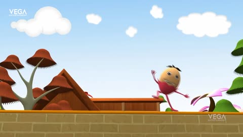 Humpty Dumpty - Nursery Rhymes - 3d Baby Songs From Vega Rhymes