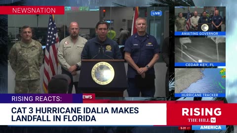 Hurricane Idalia Makes Landfall, Ron DeSantis Campaign Potentially Suspended Amid CATASTROPHE