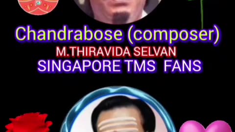 chandrabose music director THANKS FROM SINGAPORE TMSFANS M.THIRAVIDASELVAN SONG 2. மாங்குடி மைனர்