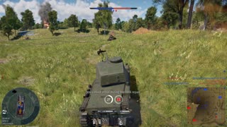 war thunder gameplay of the Chi-Nu II