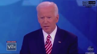Biden on the View after election steal