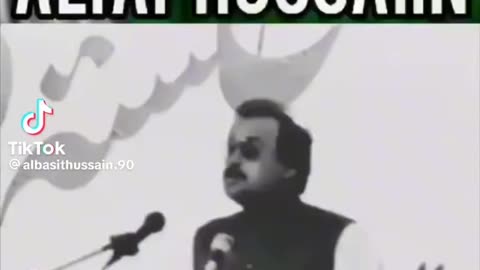 Altaf hussain speech on kashmir issue