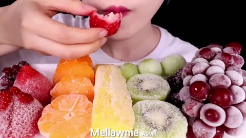 ASMR FROZEN FRUIT