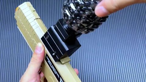 Most Satisfying Toy Gun with gel ball blast