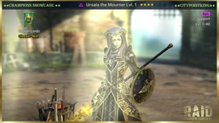 Raid Shadow Legends - Ursala the Mourner - Classic Skin