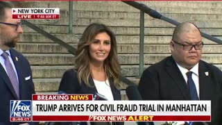 Trump’s lawyers speak outside the courthouse