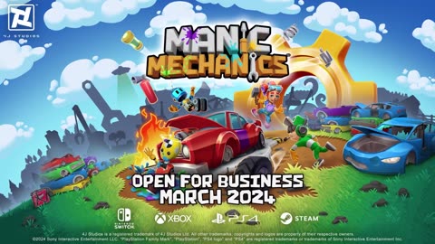 Manic Mechanics - Official All-Formats Announcement Trailer