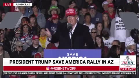 President Trump: Boycott AT&T (Clip from Trump Rally in AZ)