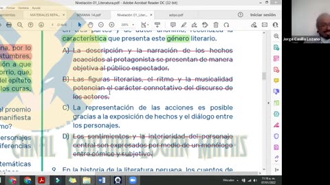 REPASO GRUPO SAN MARCOS 2022 | Nivelación | Literatura