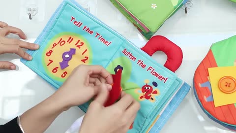 Fu Ying Educational Toys Hot Other Educational Toys Cloth Book Teether Toy
