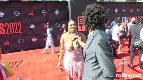 2022 BET Awards red carpet