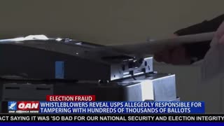 History, 2020 ELECTION, USPS responsible for tampering with of thousands of ballots