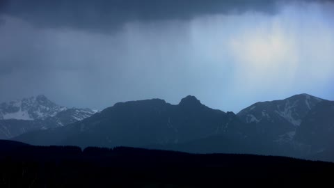 Mountainous Thunderstorm