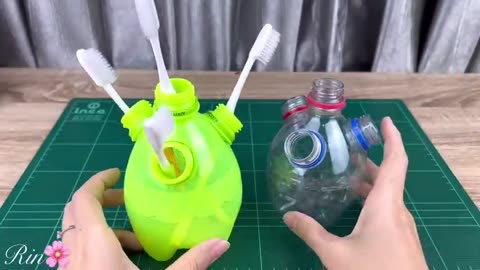 Dry bottles create craft beautiful ideas