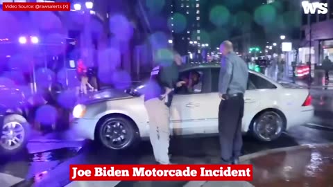 Joe Biden Presidential Motorcade Incident