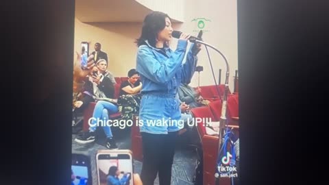 Chicago is being flooded by illegals and the people are upset