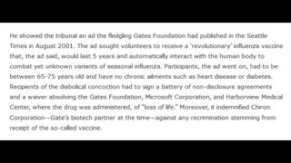 Bill Gates, His last Words- Military Tribunal And Execution