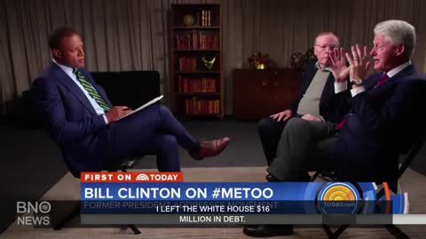 Bill Clinton Defends Handling of Monica Lewinsky Scandal