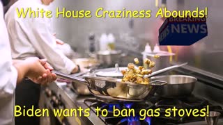 BREAKING NEWS: BIDEN TO BAN GAS STOVES! YES, YOUR STOVES!