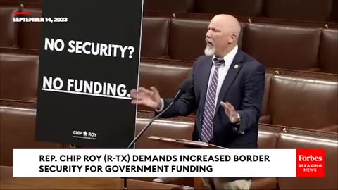 BREAKING NEWS: Chip Roy Lobs Stark Demand For Government Funding In Return For Border Security