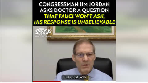 representative Jim Jordan speaks to Dr Makary on natural immunity