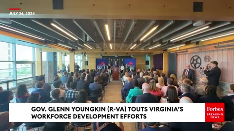 Gov. Glenn Youngkin Touts Virginia’s Workforce Development Efforts | VYPER ✅