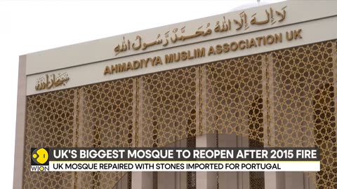 UK mosque repaired with stones imported for Portugal - Latest World News - English News - WION