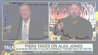 Alex Jones Tells Piers Morgan He Will Stand Trial At Nuremberg 2, The Shots Are Killing People - 1/12/23