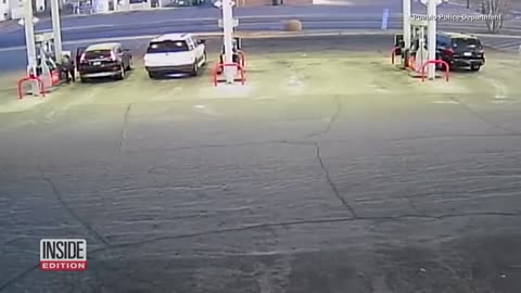 Woman Robbed at Gas Station Without Realizing It