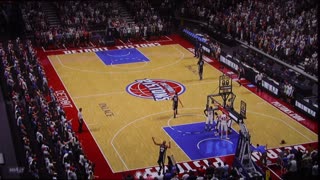 NBA2K: Pacers vs Pistons (Dunks-Buzzer Beater)