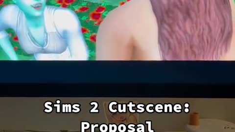 Sims 2 Cutscene: Proposal • Did anyone else play with the household the roomies? I did a lot!