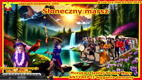 Słoneczny marsz Wykonanie i kompozycja Władca Sanjaya Muzyka JSM ANTYREPTI