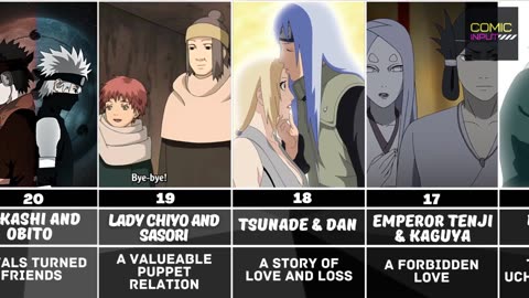 Every relationship in Naruto