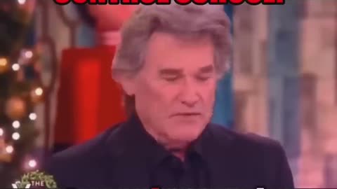 Kurt Russell schools the coven at The View on Guns