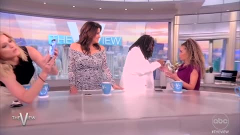 Watch Whoopi Goldberg Give Sunny Hostin A Lap Dance That Nobody Asked To See