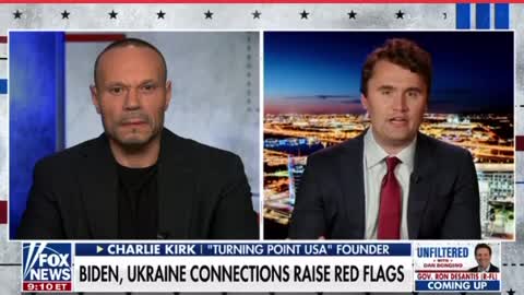 Charlie Kirk: China Funneling Money to Biden Inc - Ukraine Connections Currently