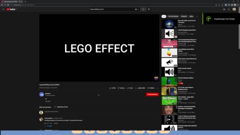 lego sound effect recording