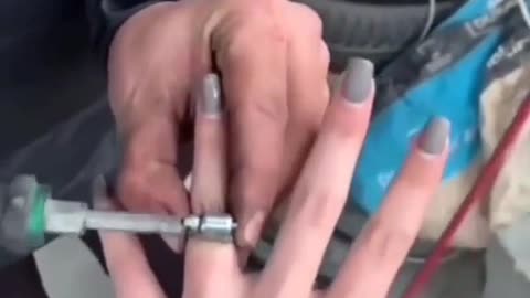 Special ring given by car repairer # car repair