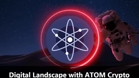 Digital Landscape with ATOM Crypto