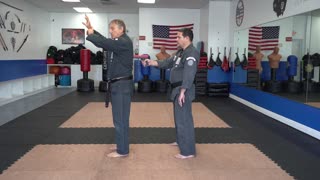 Correcting common errors executing the American Kenpo technique Broken Rod