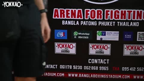 Muay Thai Fight | Fight Night at the Famous Bangla Stadium Phuket