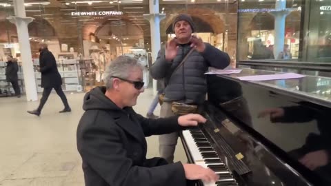 UK Police Called To Stop Filming by Communist Chinese During Piano Livestream